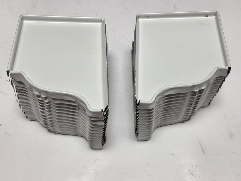 Gutter Aluminum End Cap Left Right 28pc