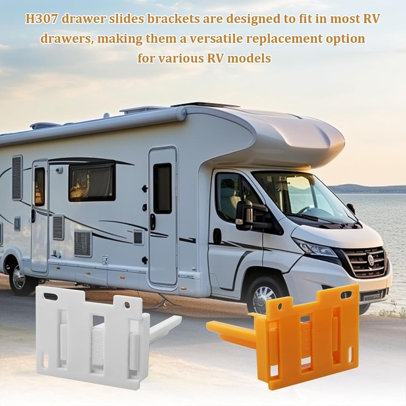 RV Drawer Slides Brackets Replace for RV Designer H307, 3/4” Drawer Slide 1 Pca gallery