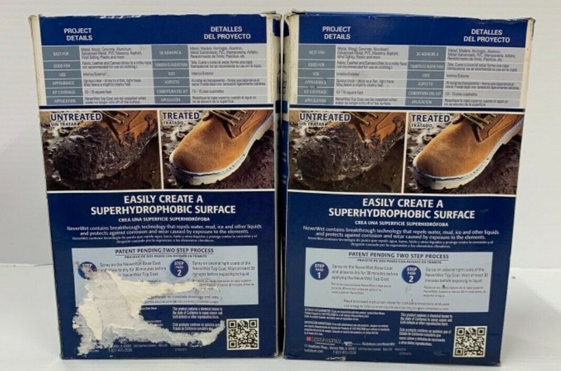 Rust-Oleum NeverWet Multi-Surface Liquid Repelling Treatment Frosted Clear (2) gallery