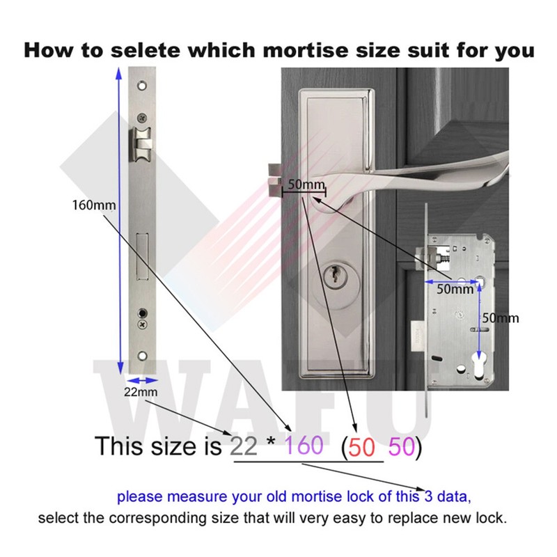 Wafu Lock with 120° Wide-angle and Doorbell Keyless O9Q8 gallery