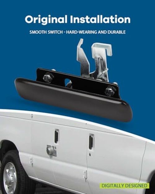Ford E Rear Passenger Side Replacement for Exterior Door Handle 1992-2014 gallery