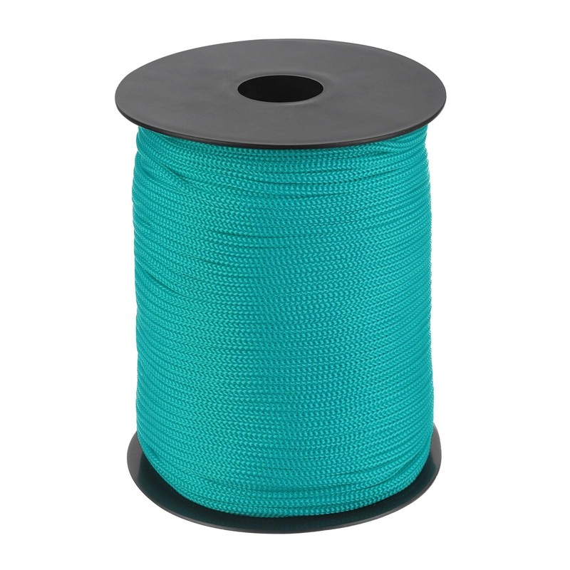 Generic 1/8 Inch Polypropylene Rope Braided Ropes, 328ft Nylon Rope Hollow Ut...