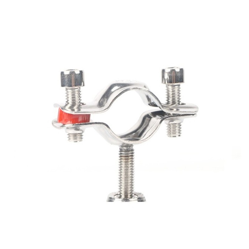 Adjustable Bracket Clamp Pipe Straps Wall Mount Ceiling Pipe Support SS for Pipe gallery
