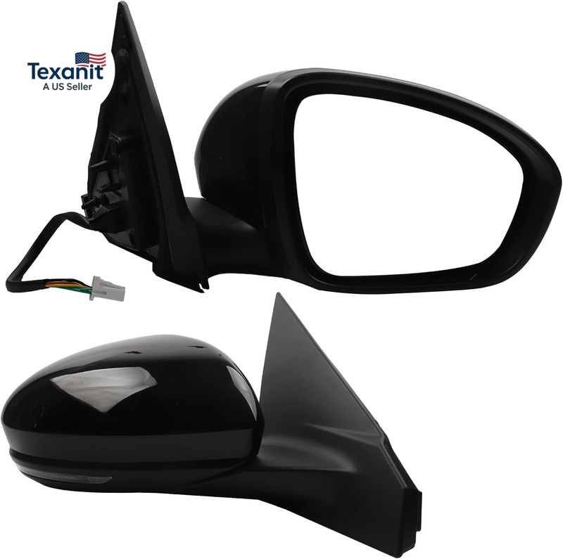Passenger Side Mirror Compatible with Nissan Sentra SR SV 2020-2023 Manual Foldi
