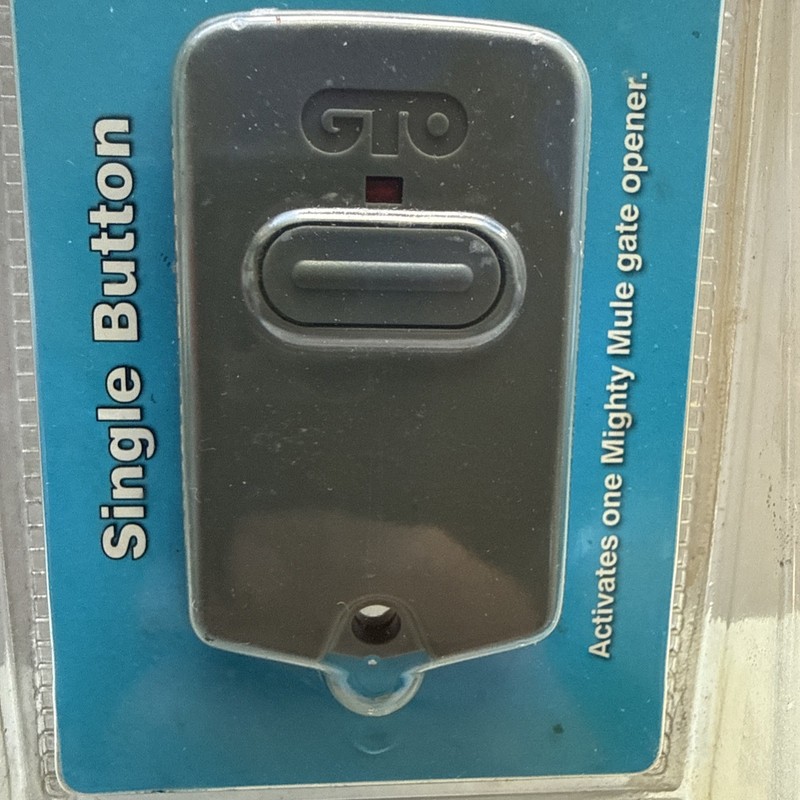 Mighty Mule Entry Transmitter Single Button Gate Opener Remote FM135 / Sealed gallery
