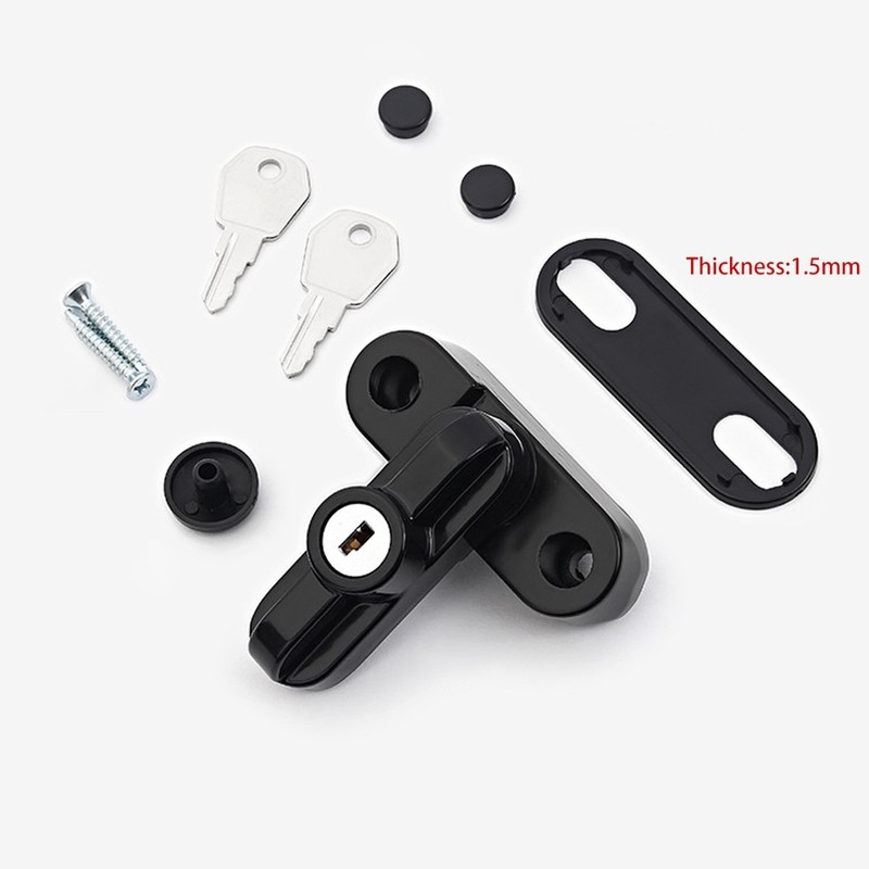 Window Locks With Key Spacer UPVC Timber Composite Door Window Restrictor gallery