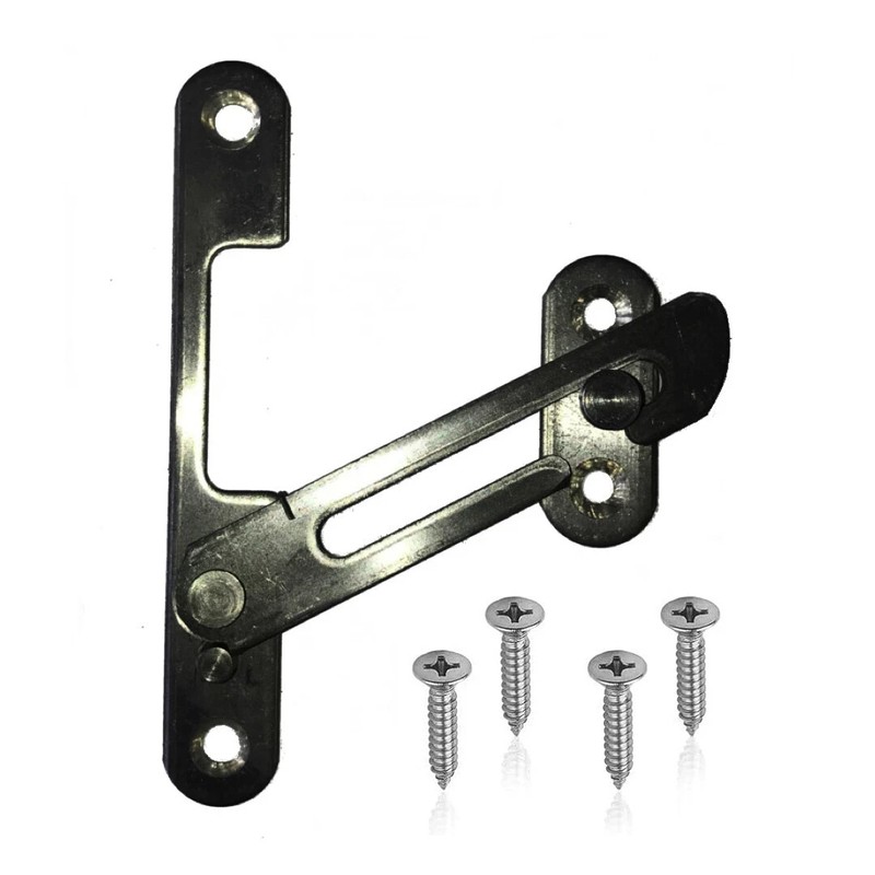 uPVC Window Restrictor Hook Child Lock Restrictor Safety Catch