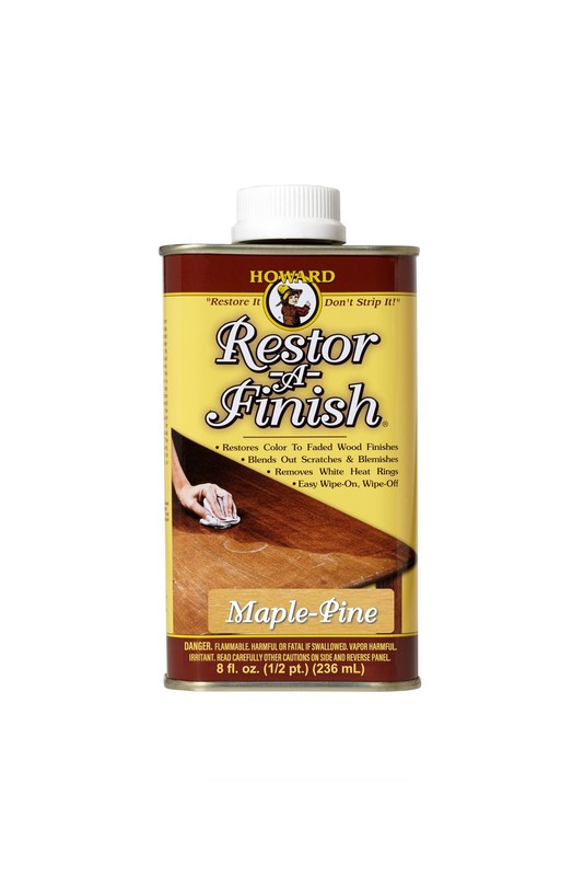 HOWARD - Restor-A-Finish: Restore Your Maple-Pine Wood 8 oz,
