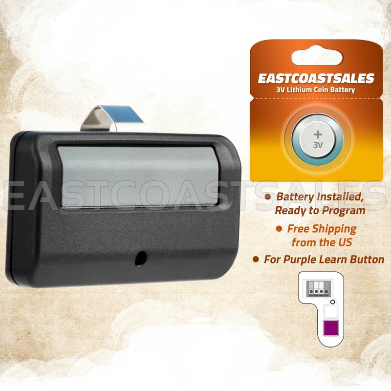For 953D 953CD Chamberlain Compatible 1 Button 315mhz Garage Door Opener Remote