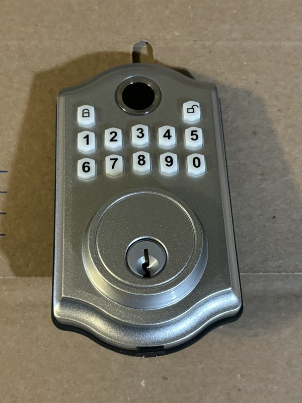 DAL Ultra (Silver) Smart Door Lock Keyless Entry Fingerprint Keypads Electrical