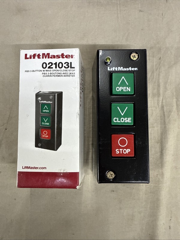 Liftmaster • PBS 3-Button w/MAS • Industrial Garage Door Opener • #02103L • New