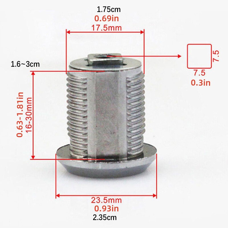 Security Mail Box Lock with 2 Key Mailbox Mail Letter Box Pro Drawer Closet Lock gallery