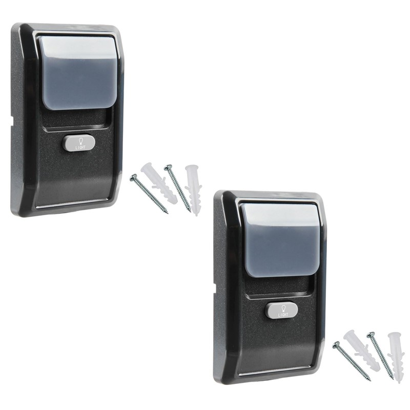 2X Garage Door Opener Remote Control Security Multi Function Wall Mounted Pan...