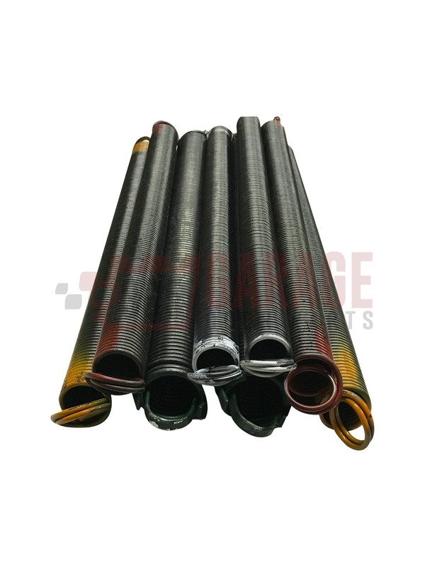 Garage Door Extension Springs With Cables, 7′ High Door (Pair Or Single)