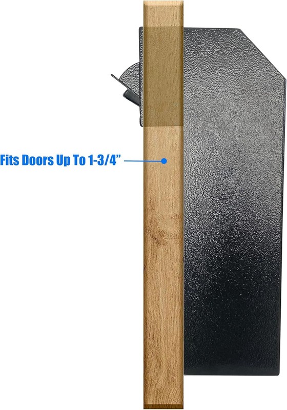 Locking Door Mounted Mailbox Rear Access Heavy Duty Galvanized gallery