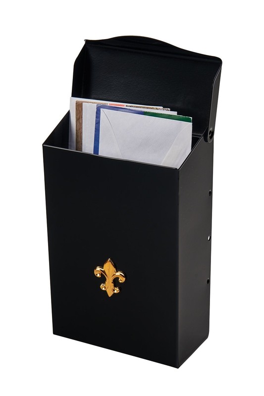 Gibraltar Mailboxes Classic Small Capacity Galvanized Steel Small, Black gallery