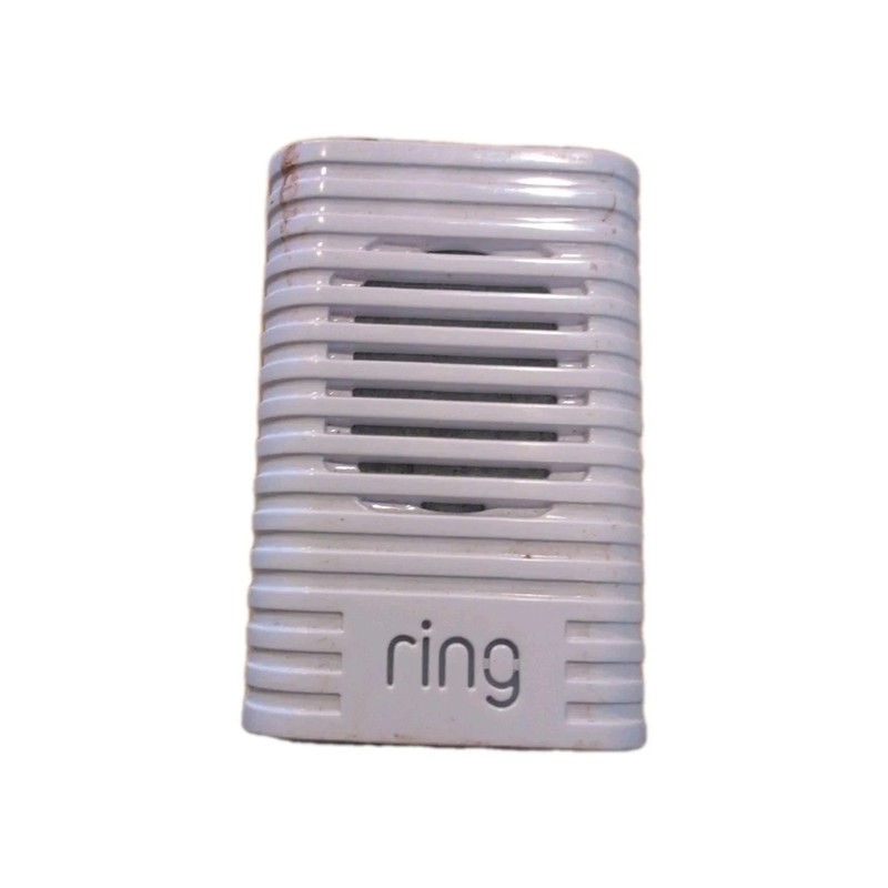 Ring Wi-Fi Chime Doorbell Outlet Plug-In, White, 1st Generation 88CH000FC000