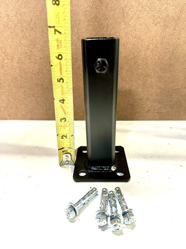 Broken Handrail Repair Base 6.5” Long For 1" Posts Slip Fit NO Welding PAT PEND!