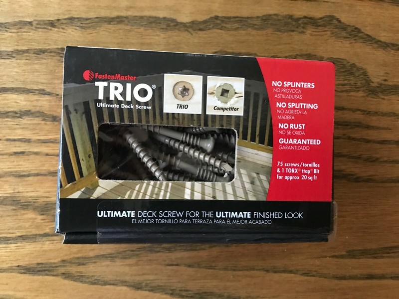 Fasten Master Deck Screws, Brown, 2.5-In., 75-Pk.