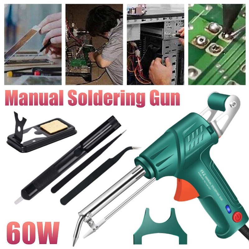 Multi-Function Soldering Iron Soldering Gun,60W External Heating Soldering Gun
