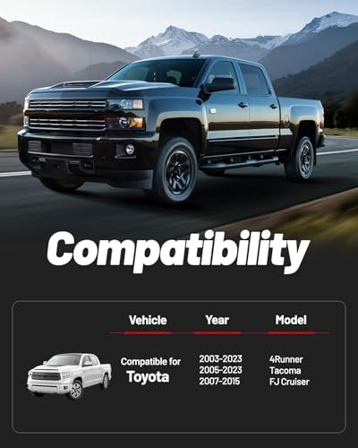 2" Leveling Lift Kit Compatible with Toyata 2005-2023 Tacoma 2 inch Black gallery