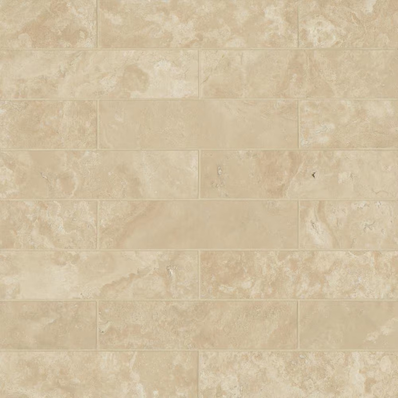 Durango 3 In. X 12 In. Brushed Durango Travertine Stone Look Subway Tile (10.0 S