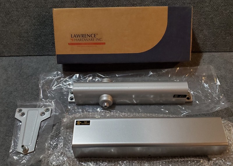 NEW Lawrence LH816 Commercial Heavy Duty Door Closer no Arm, Closer Only