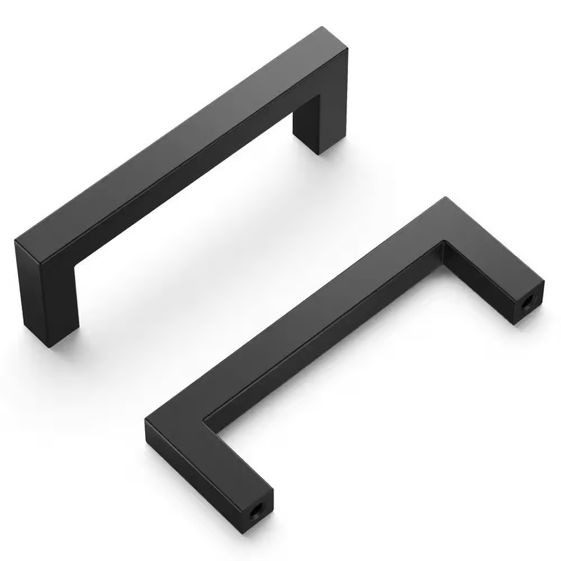 Heritage Designs 3 In. (76 Mm) Center-To-Center Matte Black Cabinet Bar Pull (10