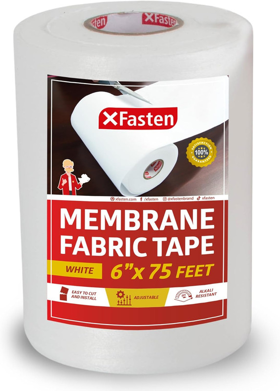 Waterproofing Membrane Sheet, 6” X 75 Ft Shower Waterproofing Membrane Tape for gallery