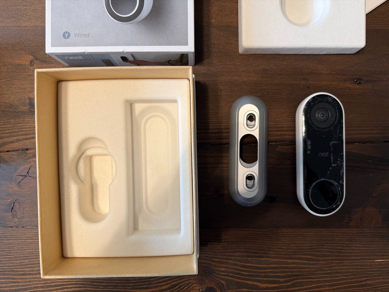 Google Nest Hello Smart Wi-Fi Video Doorbell (NC5100US) - used with box gallery