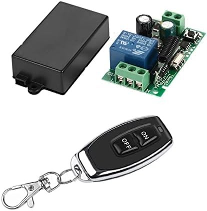 433 MHz Remote Control Switch Latching Switch AC 110V 120V 10 amps, Wireless ...