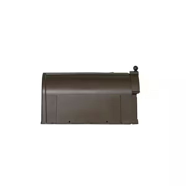 Bronze Post Mount Mailbox, Large, Keeps Mail Dry, Heavy Duty for Rural gallery