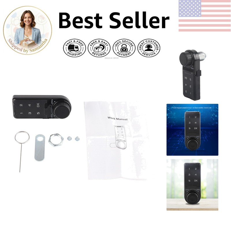 Advanced Electronic Keypad Lock: Secure Your Space with Easy Management Features