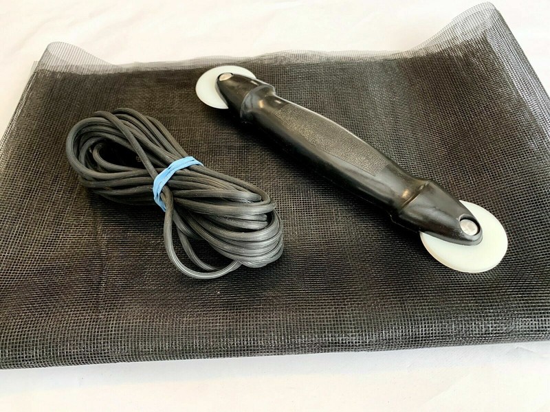 Window Screen Repair Kit Replace Rolling Tool Windows Up To 48"x48" FREE SHIPPIN gallery