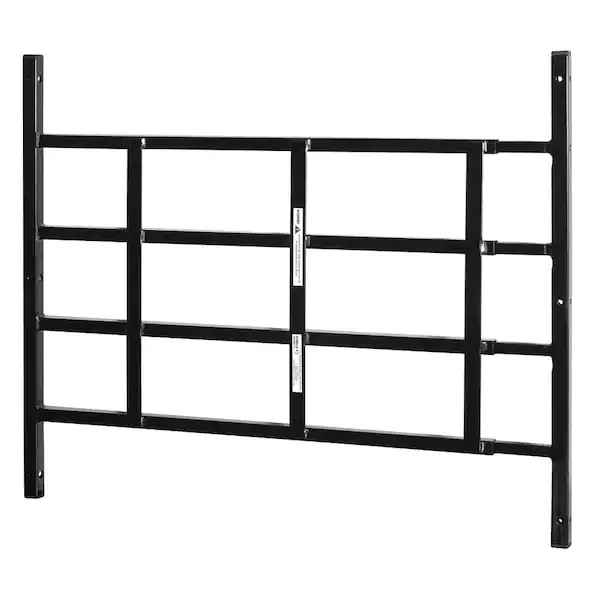 Fixed Window Guard 4 Bar Steel Security Grills Home Outdoor Fixtures Use 31-54″