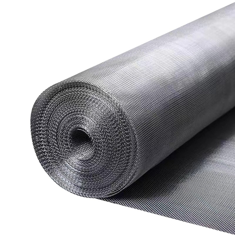 304 Stainless Steel Mesh Window Screen Roll 36 x 200 with Stab Resistant Gloves,
