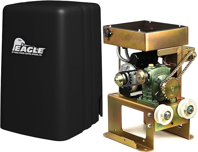 Eagle 1000 FSC 1/2 HP Sliding Gate Motor Operator with Wireless Remotes