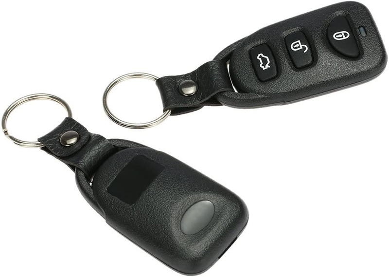 Universal Car Keyless Entry System Kit,4Pcs 12V Car Door Lock Actuator with Remo gallery