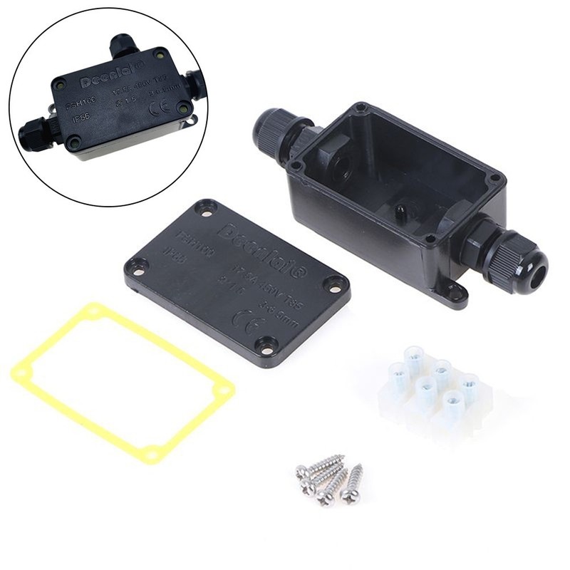 Waterproof Junction Box for Secure Connections and Easy Installation [Qty 1] gallery