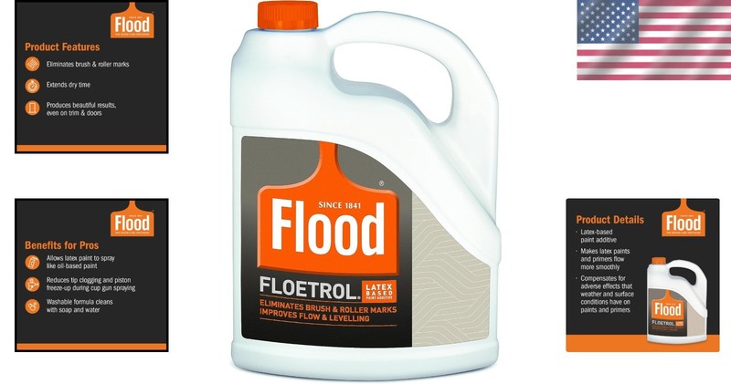 1 Gal. Floetrol Fast-Drying Latex Paint Additive - Smooth Application Guaranteed gallery