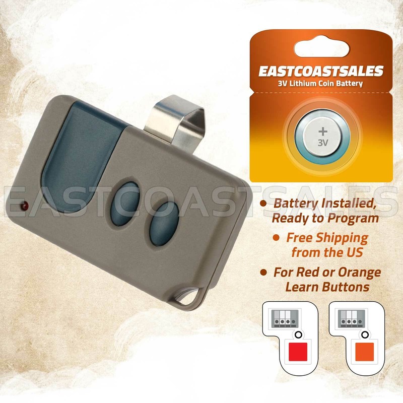 For Craftsman Garage Door Opener 3 button Remote HBW1255 139.53681B 390MHz