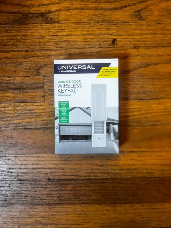 Chamberlain Universal Garage Door Wireless Keypad KLIK2U-P2 3419/OB