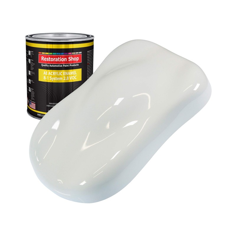 – Pure White Acrylic Enamel Auto Paint – Quart Paint Color Only – Professiona…