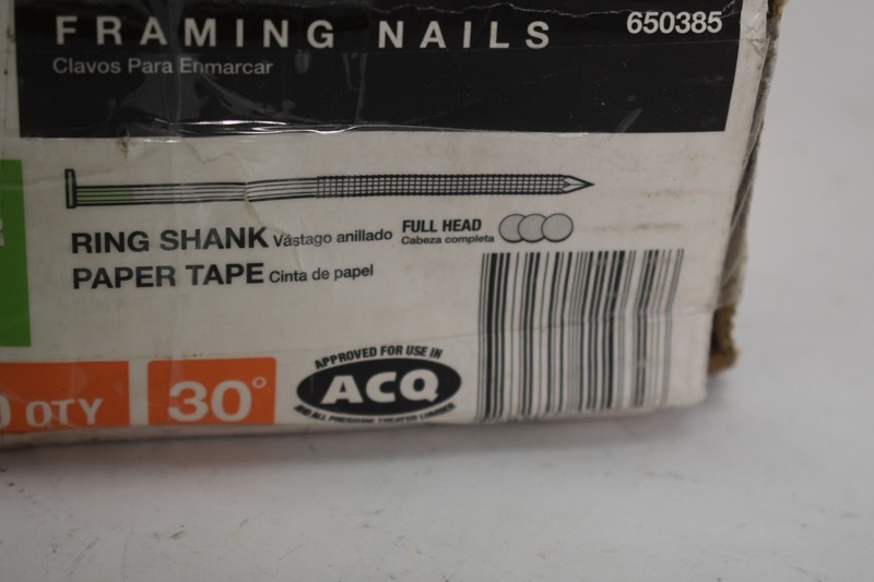 Paslode Framing Nails 650385 HDG 30° Round Head 3" x.120 Gauge 2000~ Pack gallery