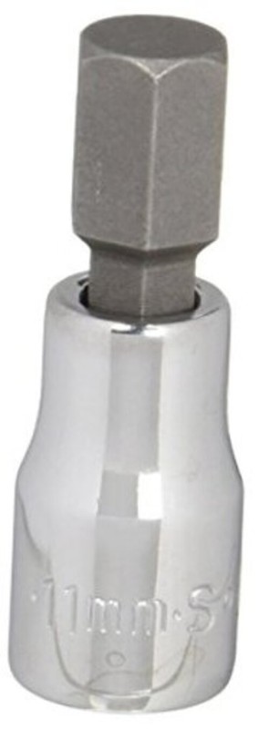 USA 3/8″ Drive, 11MM, Standard Chrome Hex Bit Socket, 41410