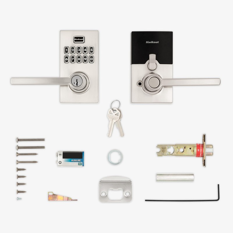 Kwikset SmartCode 917 Keypad Keyless Entry Contemporary No Size, Satin Nickel gallery