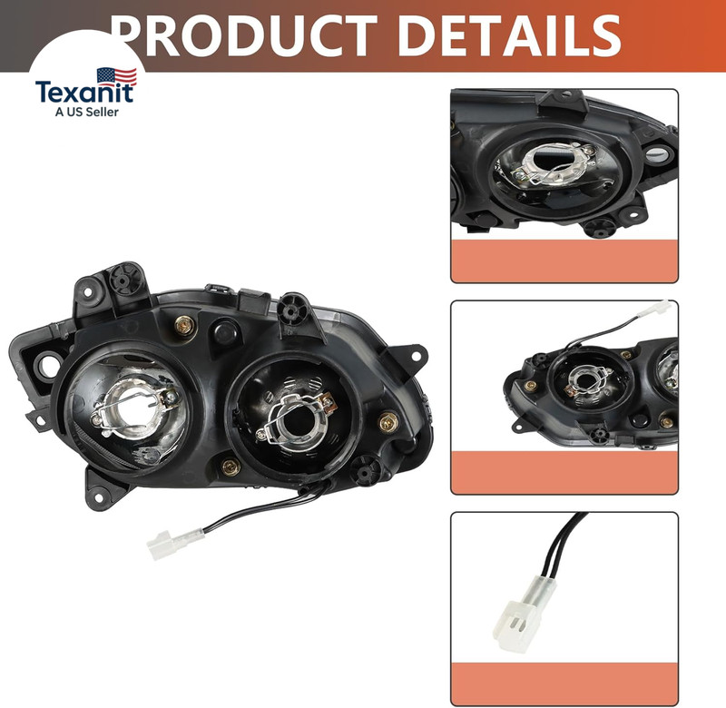 Front Motorcycle Headlight Headlamp Replacement for Yamaha YZF R1 2004-2006 gallery