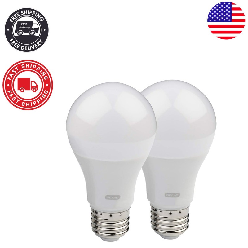 High Performance 4000K LED Bulbs for Garage Door Openers – 2 Pack, 25,000 Hours