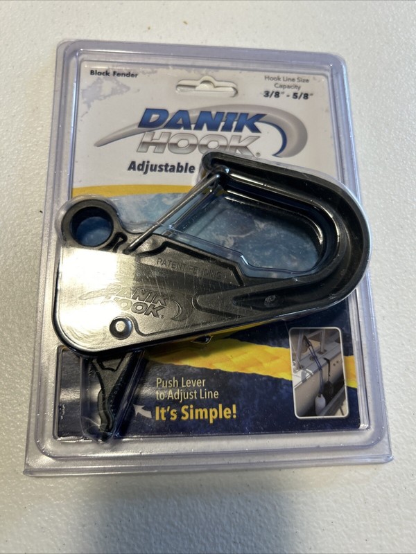 Marine Fender Hanger Hook, High Strength Composite Anchor Clip, Knotless Anch…