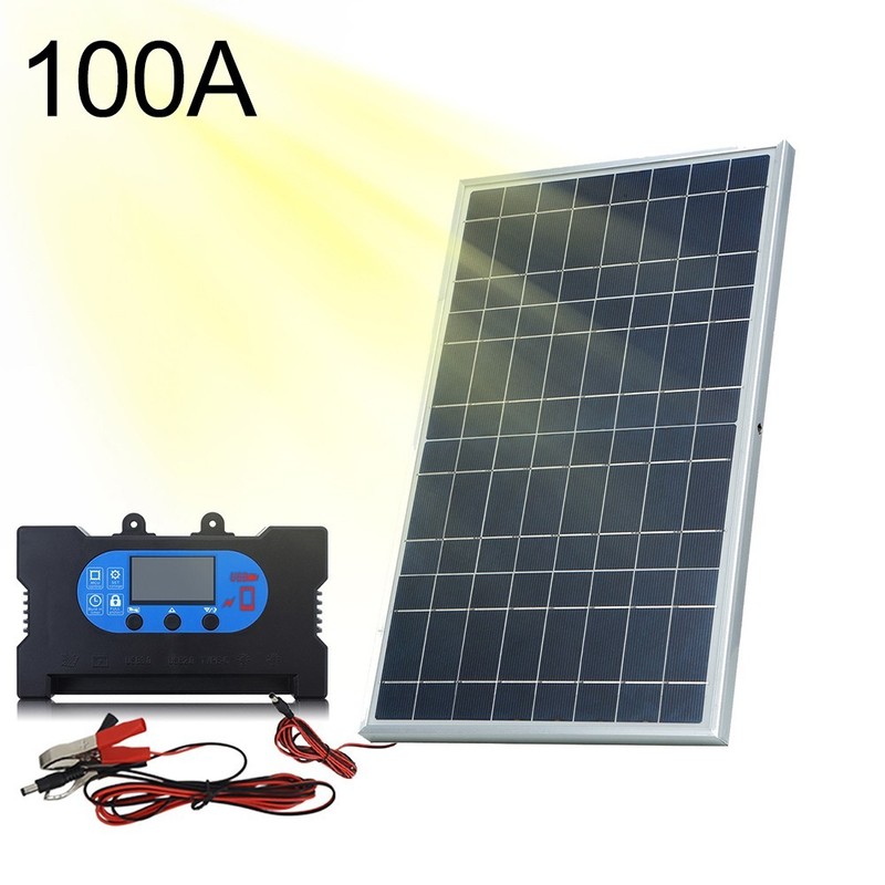 10W Outdoor Solar Controller Set with Dual Chip for Fast Mobile and EV Charging gallery